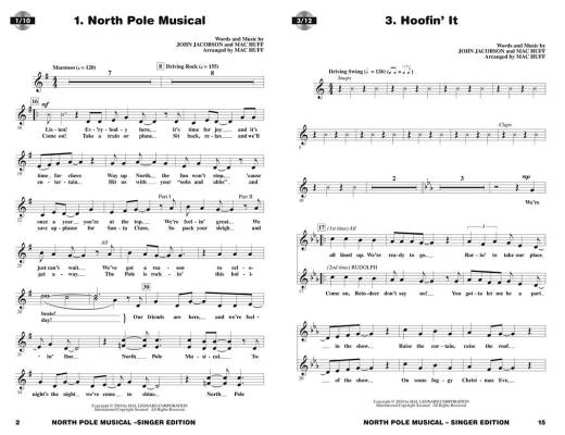 North Pole Musical - Jacobson/Huff - Performance/Accompaniment CD
