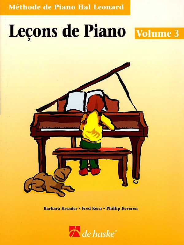 Lecons de Piano, Volume 3 (Method de Piano Hal Leonard) - Piano - Book ***French Edition***