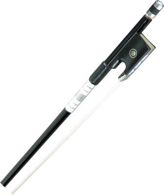 Core - Select 100 Series Carbon Graphite Violin Bow - 4/4, Black