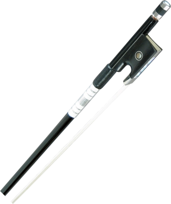 Core - Select 100 Series Carbon Graphite Violin Bow - 4/4, Black