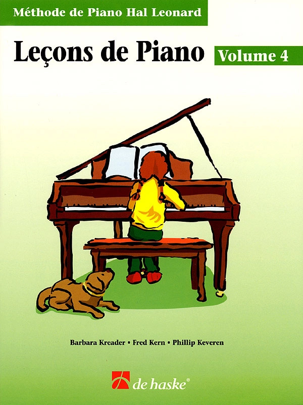 Lecons de Piano, Volume 4 (Method de Piano Hal Leonard) - Piano - Book ***French Edition***