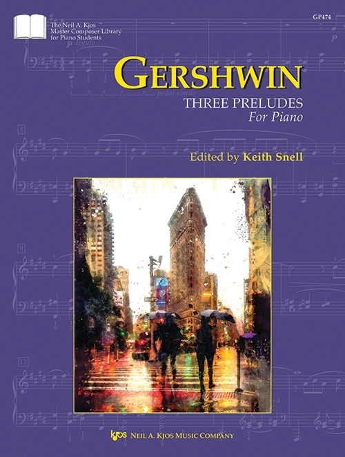 Three Preludes - Gershwin/Snell - Piano - Book