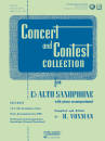 Rubank Publications - Concert and Contest Collection for Eb Alto Saxophone - Voxman - Book/Media Online