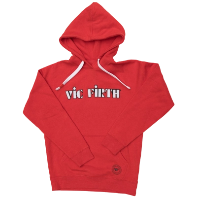 Vic Firth - Red Pullover Hoodie - Large