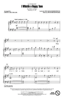 I Whistle a Happy Tune (from The King and I) - Rodgers/Hammerstein/Miller - 2pt