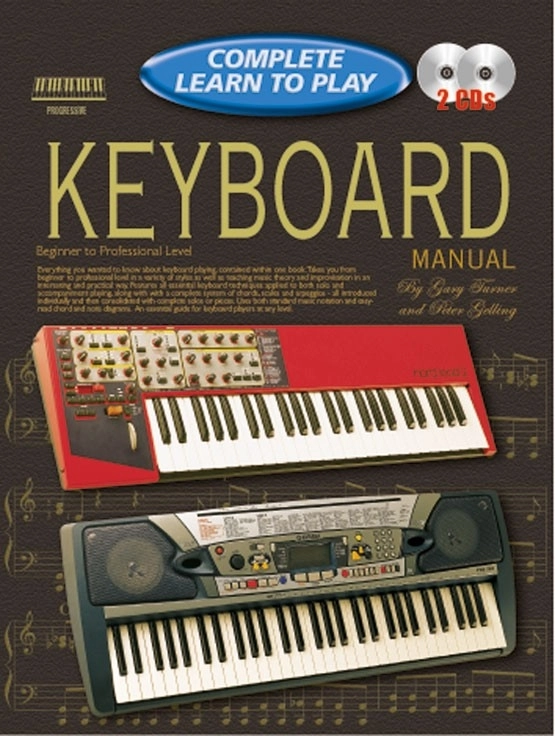 Progressive Complete Learn To Play Keyboard Manual: Teach Yourself How to Play Keyboard - Gelling - Keyboard - Book/2 CDs