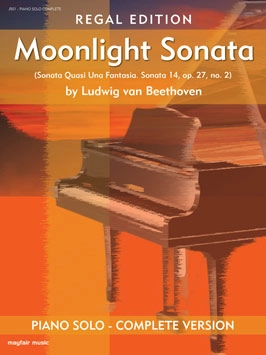 Moonlight Sonata (Sonata Quasi una fantasia, Sonata No. 14, Op. 27, No. 2) - Beethoven - Piano - Sheet Music