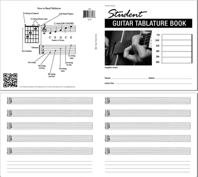 Student Guitar Tab Book (24 Page)