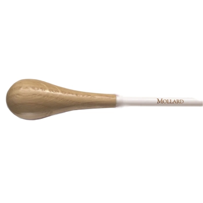 Mollard Batons - S Series Baton, White Oak Handle and White Carbon Fiber Shaft - 12