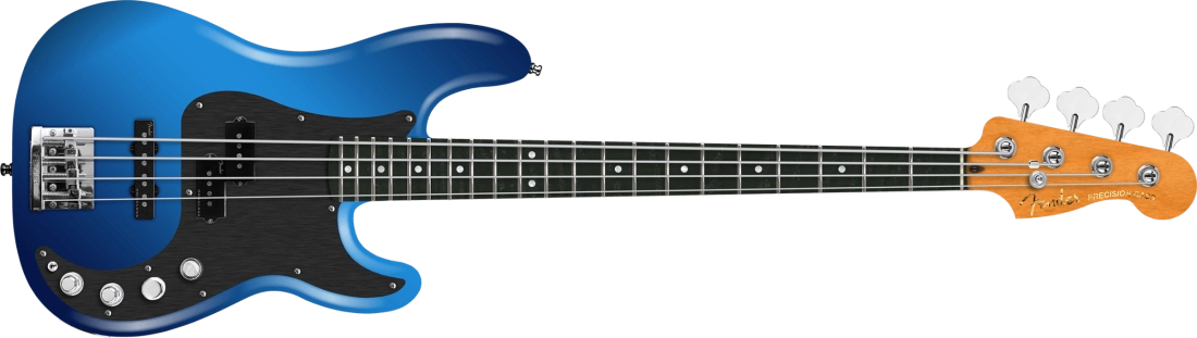 American Ultra II Precision Bass, Ebony Fingerboard - Noble Blue