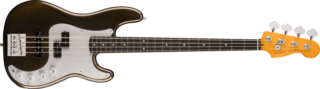 American Ultra II Precision Bass, Ebony Fingerboard - Texas Tea