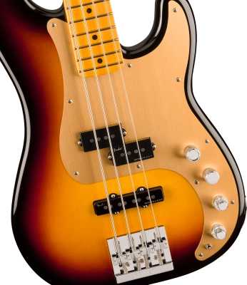 American Ultra II Precision Bass, Maple Fingerboard - Ultraburst