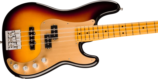 American Ultra II Precision Bass, Maple Fingerboard - Ultraburst