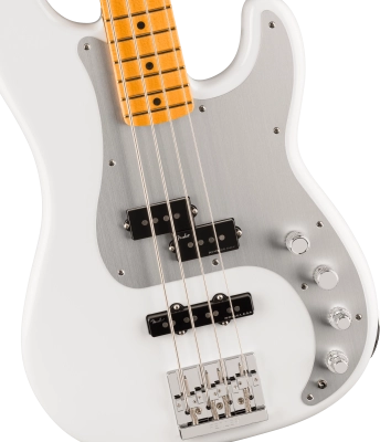 American Ultra II Precision Bass, Maple Fingerboard - Avalanche