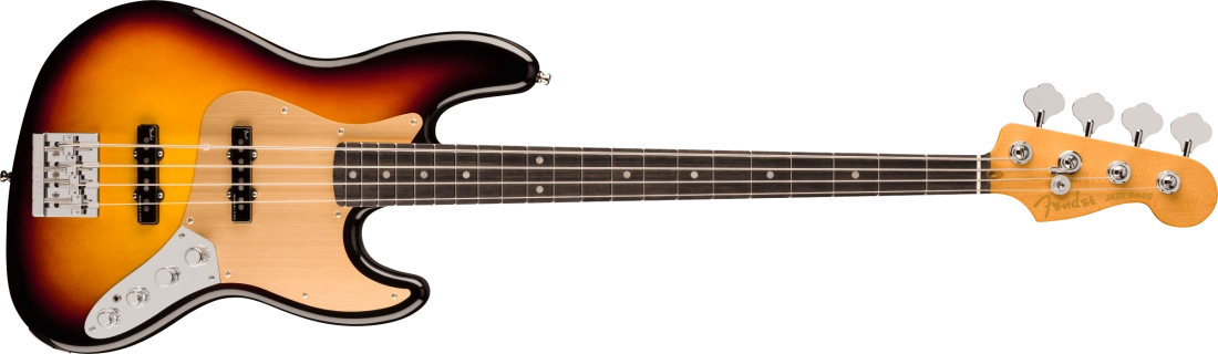 American Ultra II Jazz Bass, Ebony Fingerboard - Ultraburst