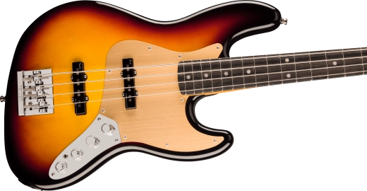 American Ultra II Jazz Bass, Ebony Fingerboard - Ultraburst