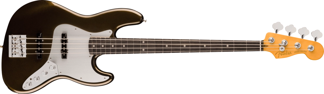 American Ultra II Jazz Bass, Ebony Fingerboard - Texas Tea