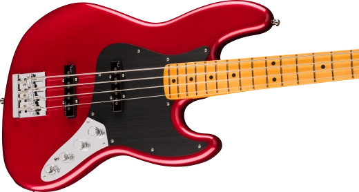 American Ultra II Jazz Bass, Maple Fingerboard - Sinister Red