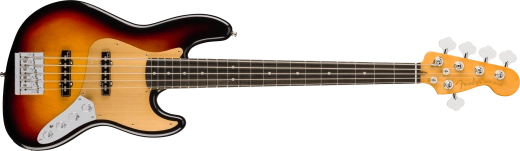 Fender - American Ultra II 5-String Jazz Bass V, Ebony Fingerboard - Ultraburst