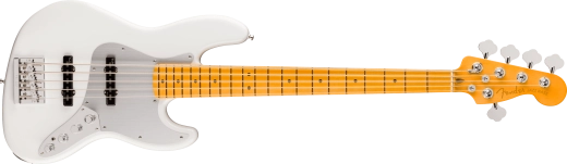 Fender - American Ultra II 5-String Jazz Bass V, Maple Fingerboard - Avalanche