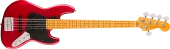 Fender - American Ultra II 5-String Jazz Bass V, Maple Fingerboard - Sinister Red