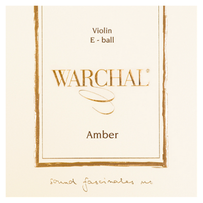 Warchal - Amber Violin E String, Ball End - 4/4