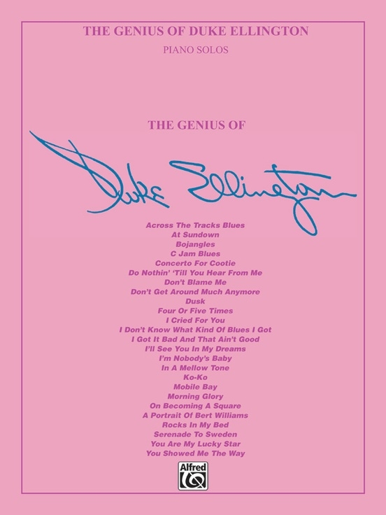The Genius of Duke Ellington - Piano - Book