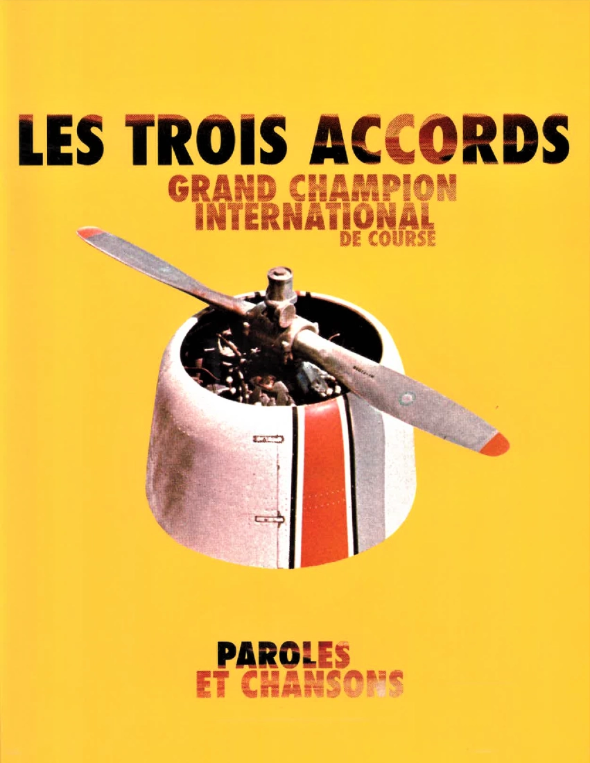 Grand Champion International de Course - Les Trois Accords - Piano/Vocal/Guitar - Book