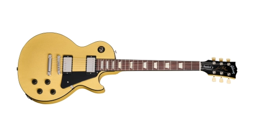 Gibson - Les Paul Standard 50s Mahogany Top Electric Guitar with Hardshell Case - TV Yellow