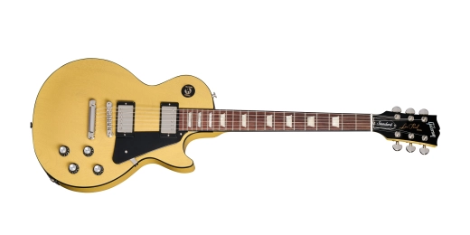 Gibson - Les Paul Standard 60s Mahogany Top Electric Guitar with Hardshell Case - TV Yellow