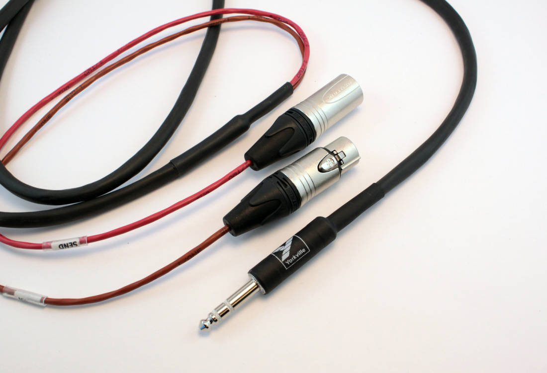 Yorkville Sound Standard Series Balanced XLR-M To TRS Interconnect Cable -  6 Foot