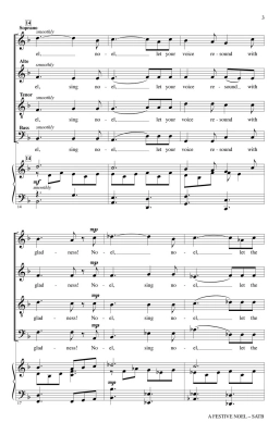 A Festive Noel - Johnson - SATB