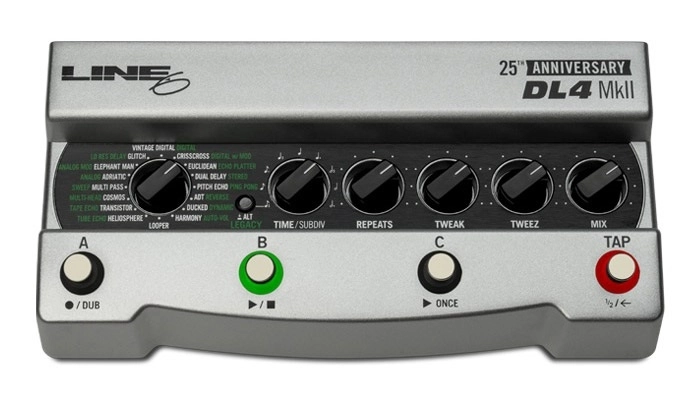 25th Anniversary DL4 MkII Delay Modeler - Silver