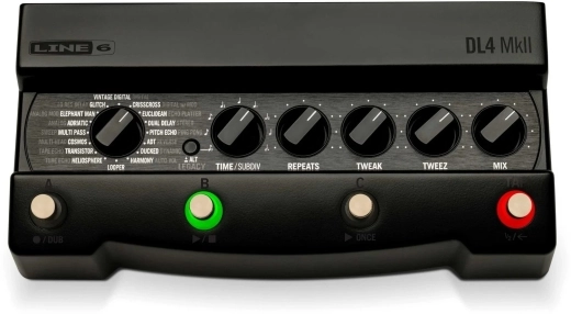 Line 6 - Limited Edition DL4 MkII Delay Modeler - Blackout