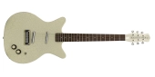 Danelectro - 59M NOS+ Electric Guitar with NOS+ Lipstick Pickups - White Crackle