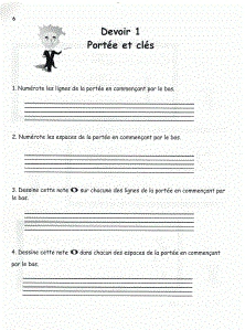 Theorie musicale Devoirs du Prof Remi, niveau 1B - Garceau/Leclair - Book