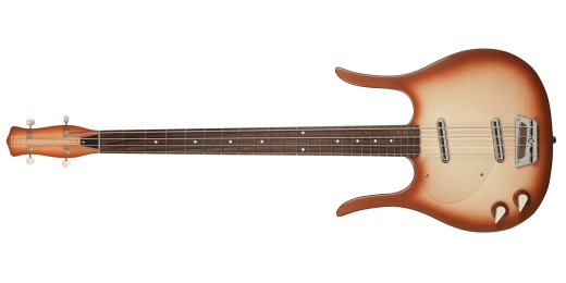 58 Longhorn Electric Bass Guitar, Left-Handed - Copper Burst