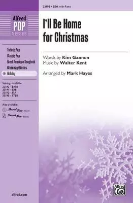 Alfred Publishing - Ill Be Home for Christmas