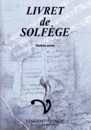 Livret de solfege 6e annees - Bernard - Voice - Book