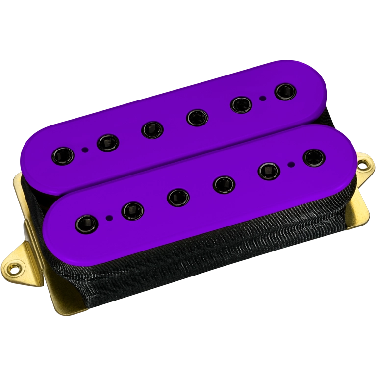 Steve Vai Signature UtoPIA Neck Humbucker Pickup - Purple with Black Poles