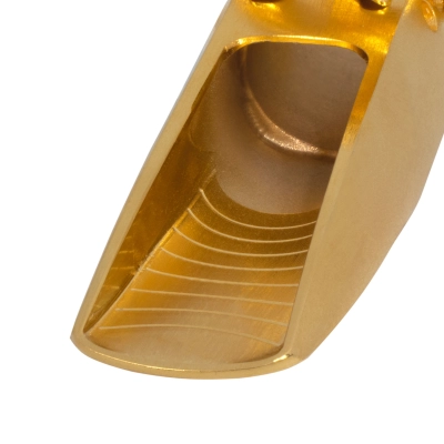 Ambika 4 Tenor Saxophone Mouthpiece - 6*, Gold-Plated Metal