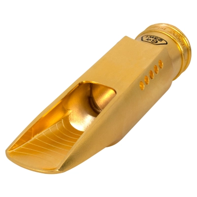 Ambika 4 Tenor Saxophone Mouthpiece - 6*, Gold-Plated Metal