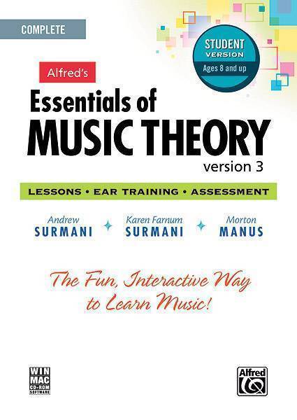 Essentials of Music Theory: Software, Version 3 CD-ROM