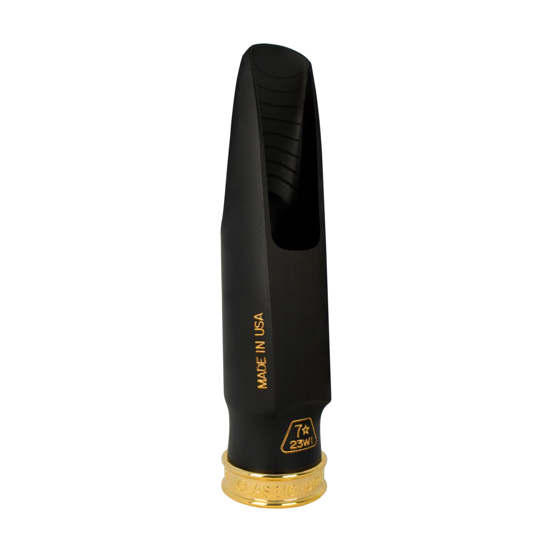 Ambika 4 Tenor Saxophone Mouthpiece - 7*, Hard Rubber