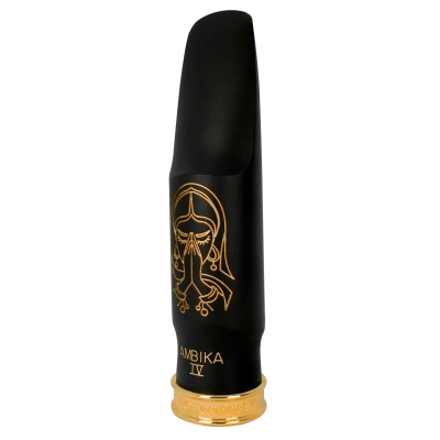 Ambika 4 Tenor Saxophone Mouthpiece - 7*, Hard Rubber