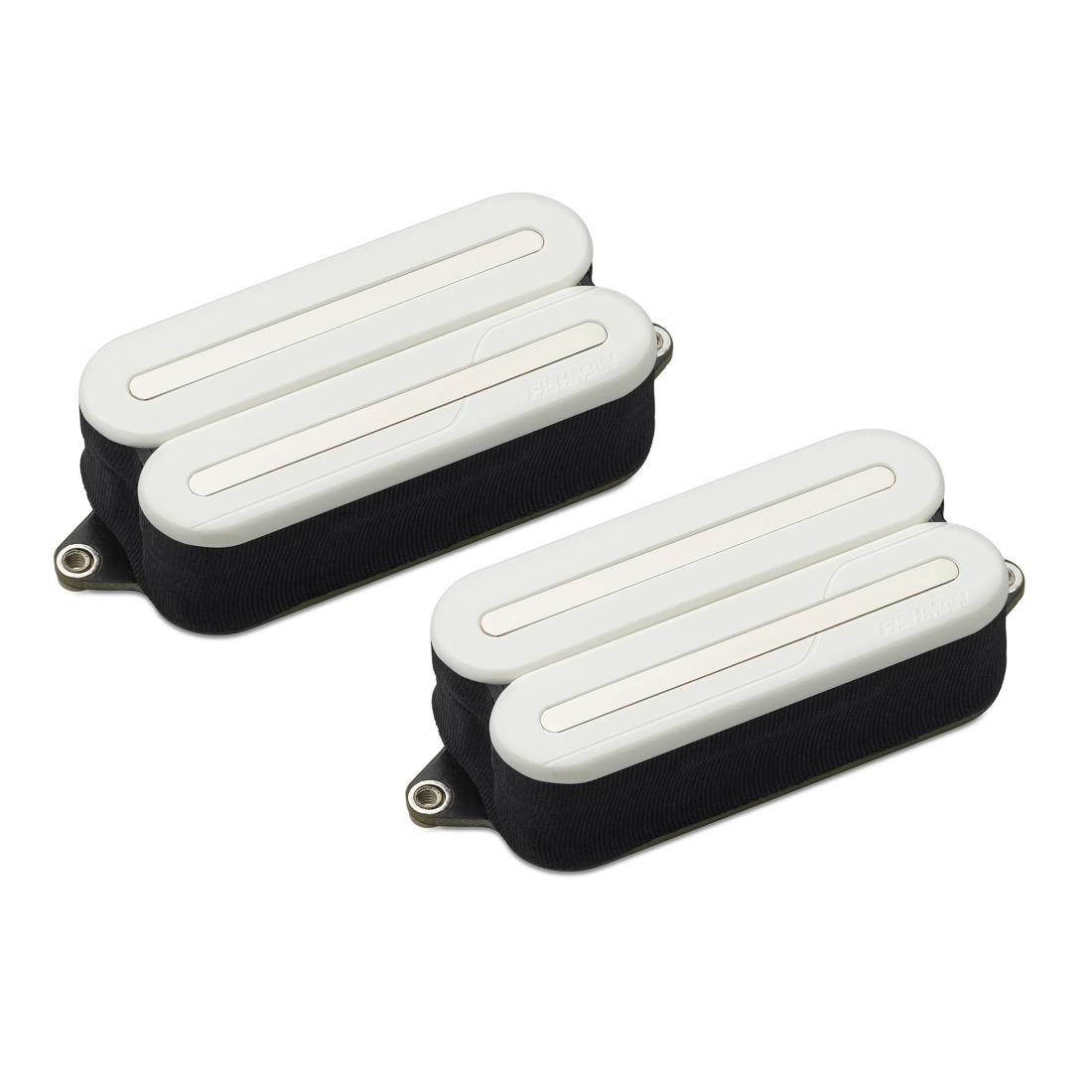 Fluence Open Core Modern Humbucker 6-String Pickup Set - White with Nickel Blades