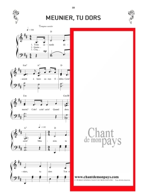 Folklore: Chansons Populaires Traditionnelles du Quebec, Volume 4 - Easy Piano - Book