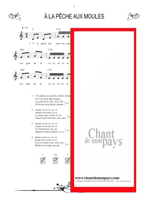 Folklore: Chansons Populaires Traditionnelles du Quebec, Volume 1 - Guitar - Book