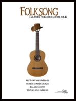 Folksong: Tablature Facile Pour Guitare, Vol. 6 - Guitar TAB - Book