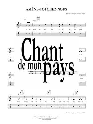 Grands Succes Quebecois: Tablature Facile Pour Guitare, Vol. 7 - Guitar TAB - Book